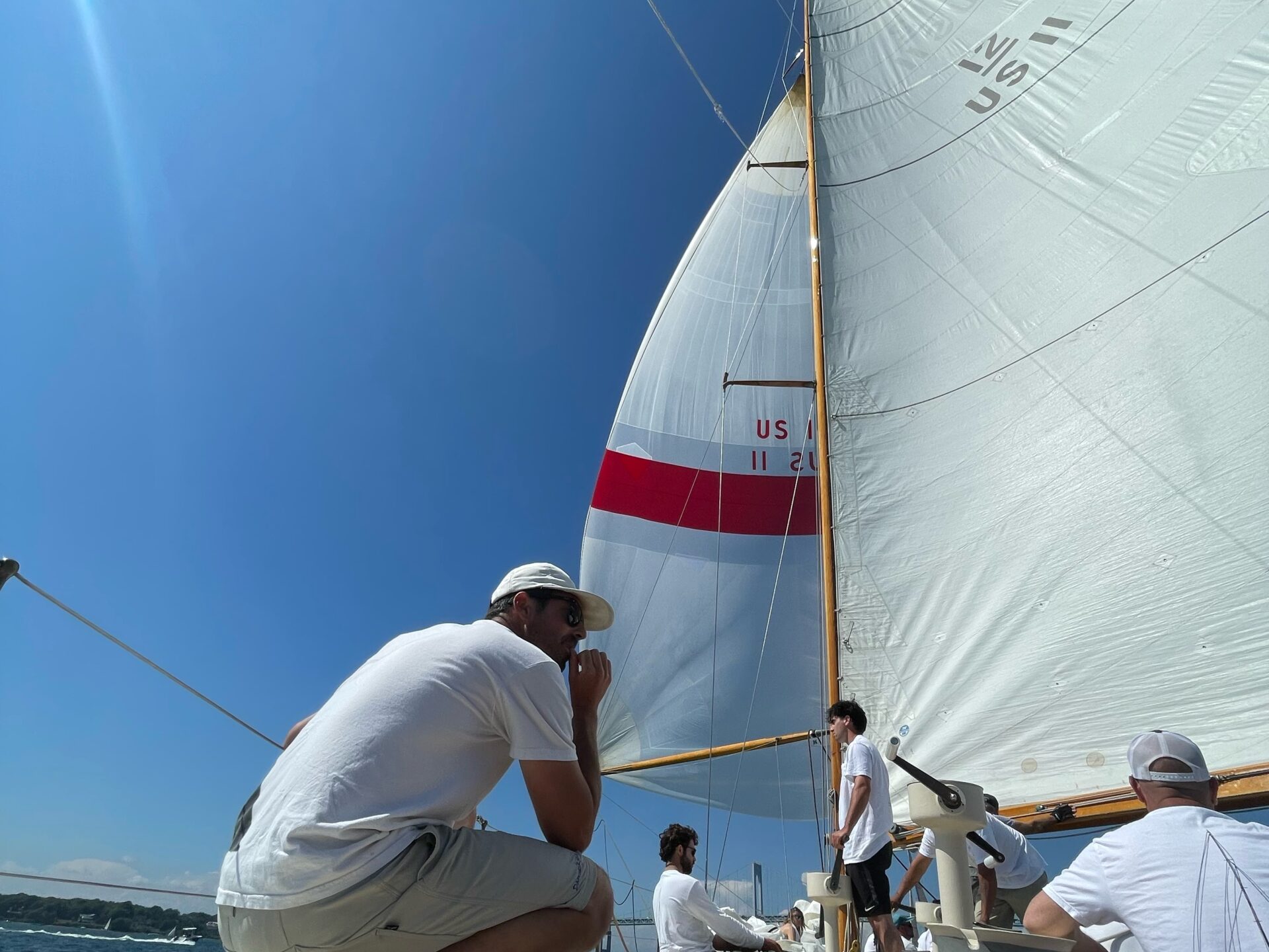 a group of people on a boat